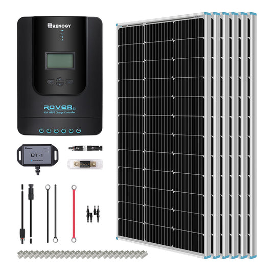 New 600 Watt 24 Volt Solar Premium Kit