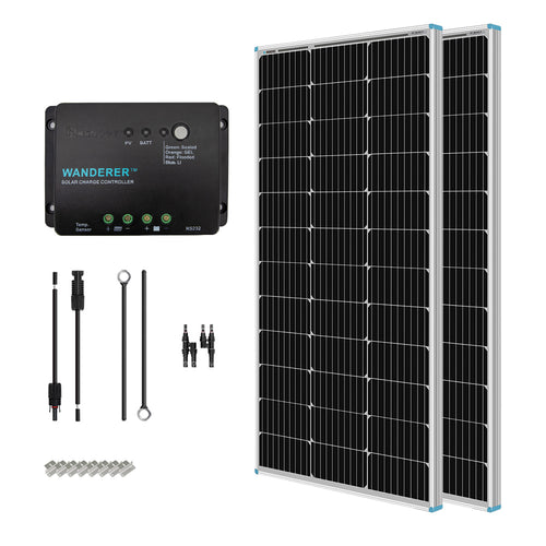 200 Watt 12 Volt Solar Starter Kit