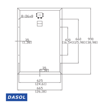 Load image into Gallery viewer, DASOL 90W Poly Solar Panel (DS-A18-90)
